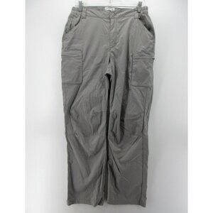 LL Bean Pants Medium Cargo Hiking Travel Stretch Nylon Outdoor 30X30